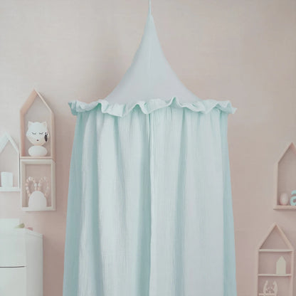 Ciel de lit enfant blanc lumineux