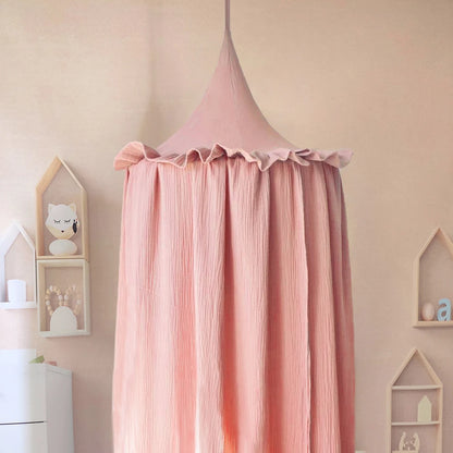 Ciel de lit enfant rose Luminex