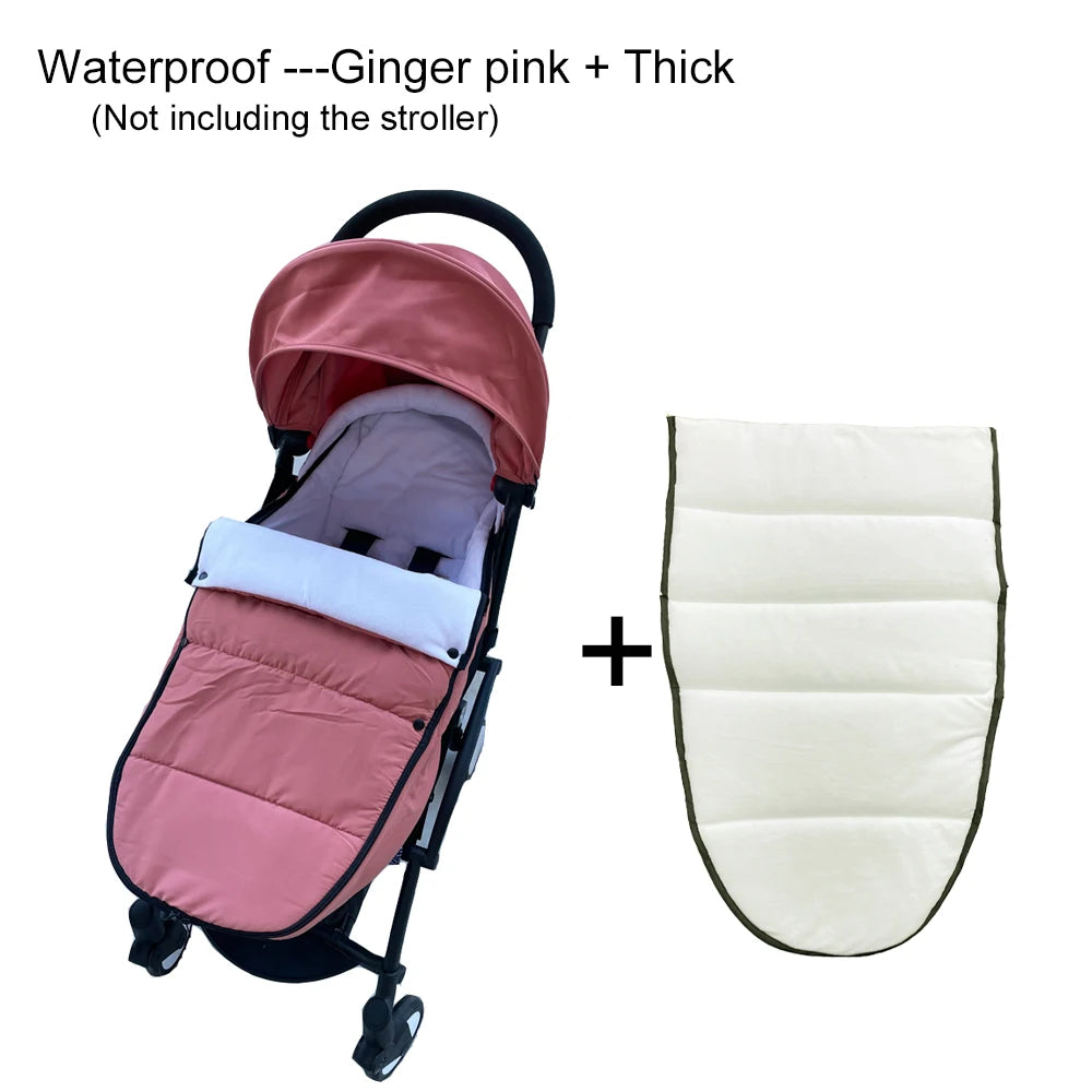 Chancelière poussette Rose