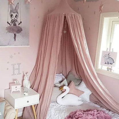 Ciel de lit rose