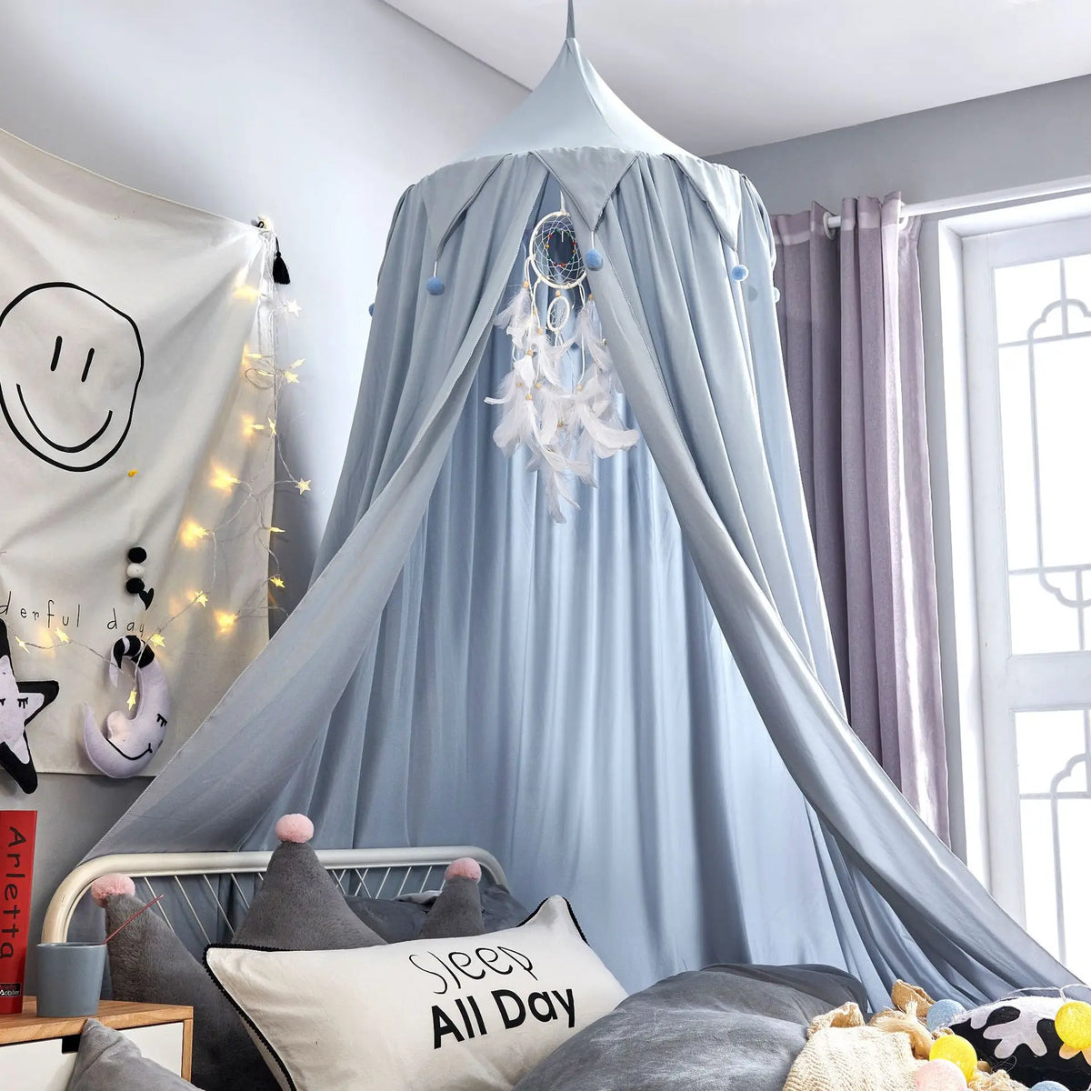 Ciel de lit enfant Blanc
