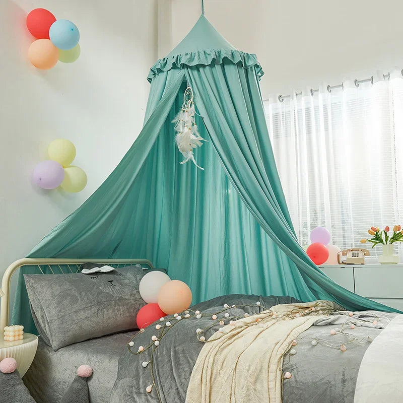 ciel de lit bebe rose poudre