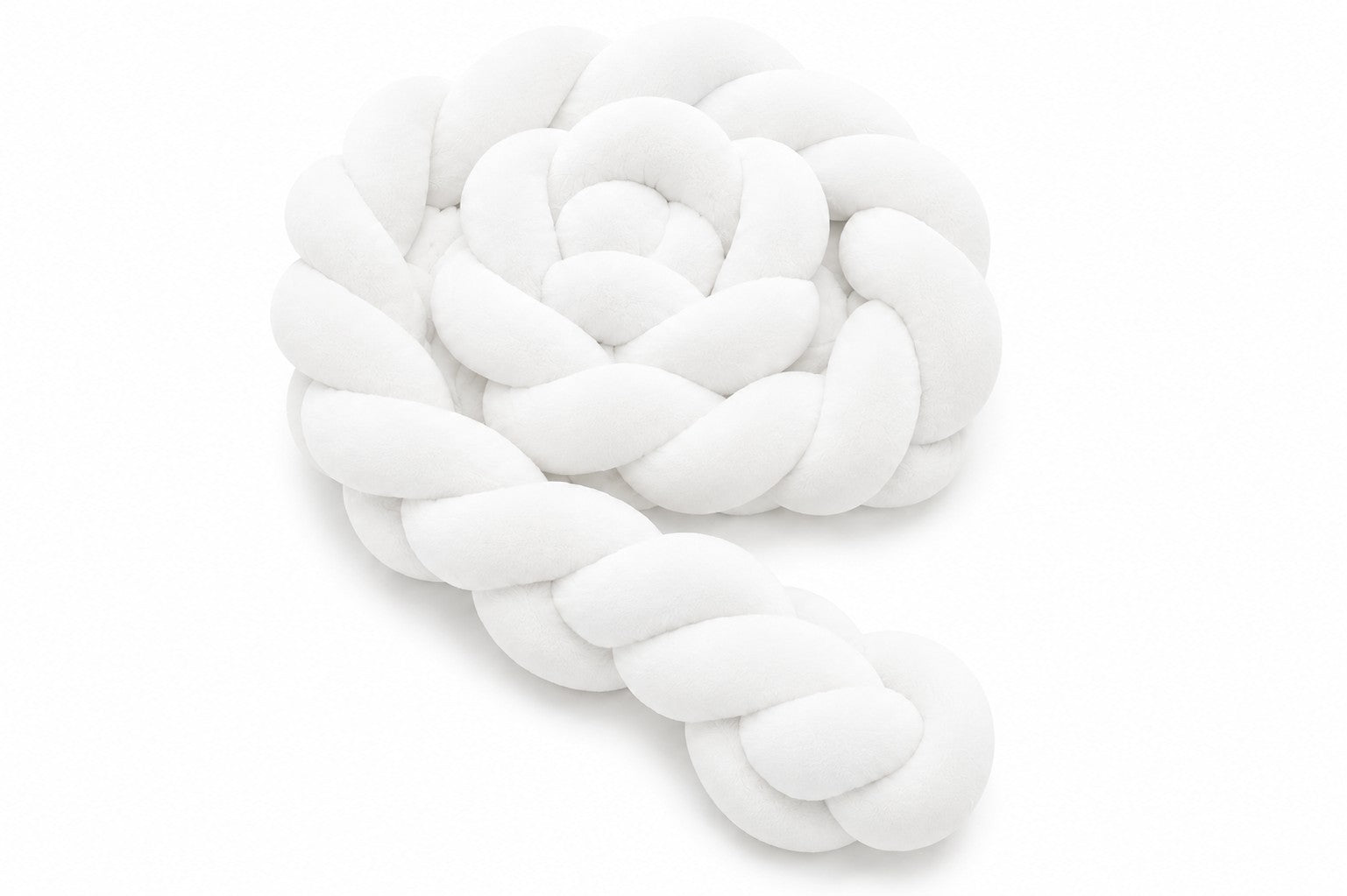 Tour de lit tressé bébé modulable pour berceau et couffin