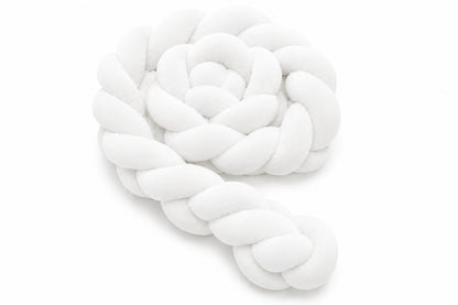 Tour de lit tressé bébé modulable pour berceau et couffin